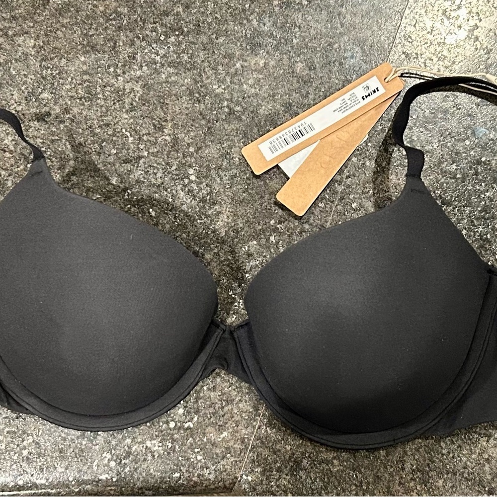 SKIMS Classic Black Bra